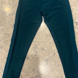 Interval High Waisted Leggings Made in USA XL Green